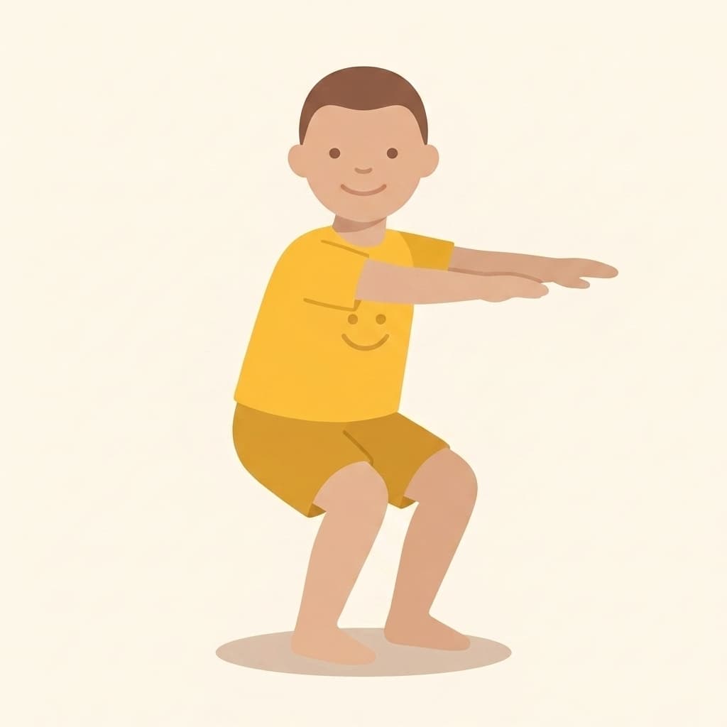 Air Squats — Hold