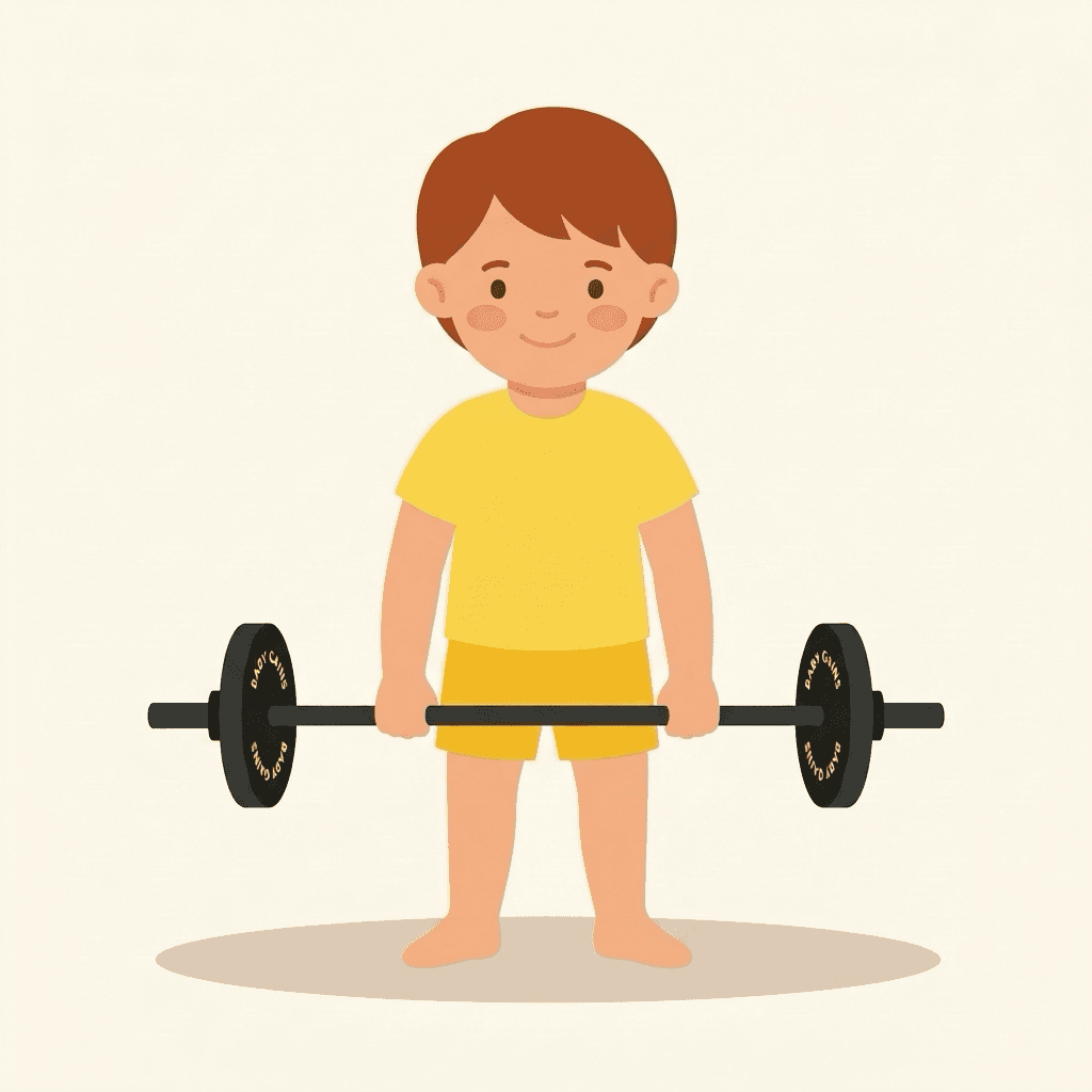 5 Deadlifts — Hold