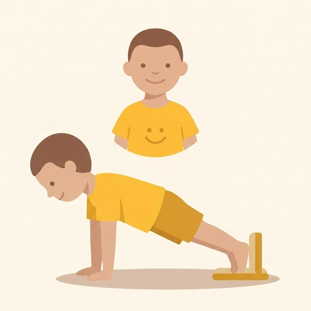 Decline Push-Ups — Hold