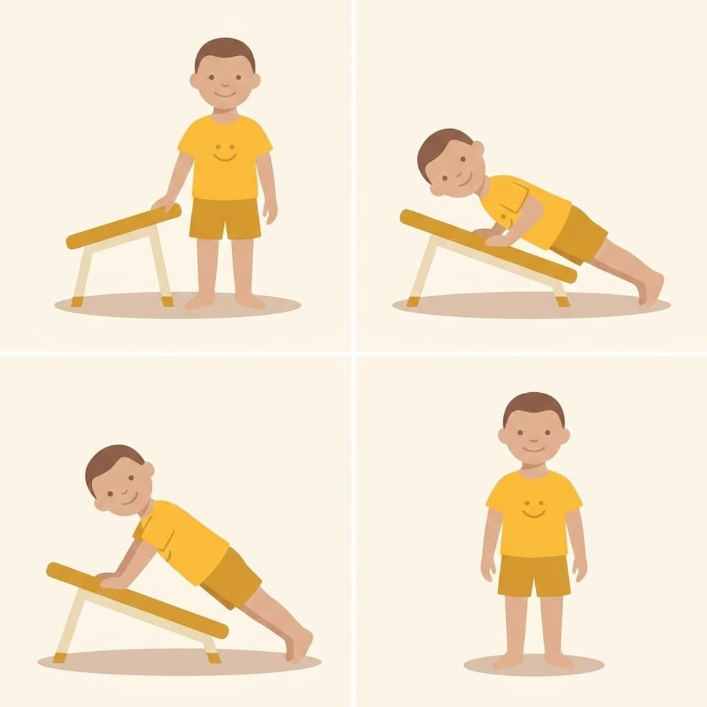 Incline Push-Ups — Done