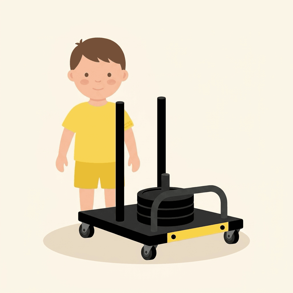 Sled Sprint Intervals