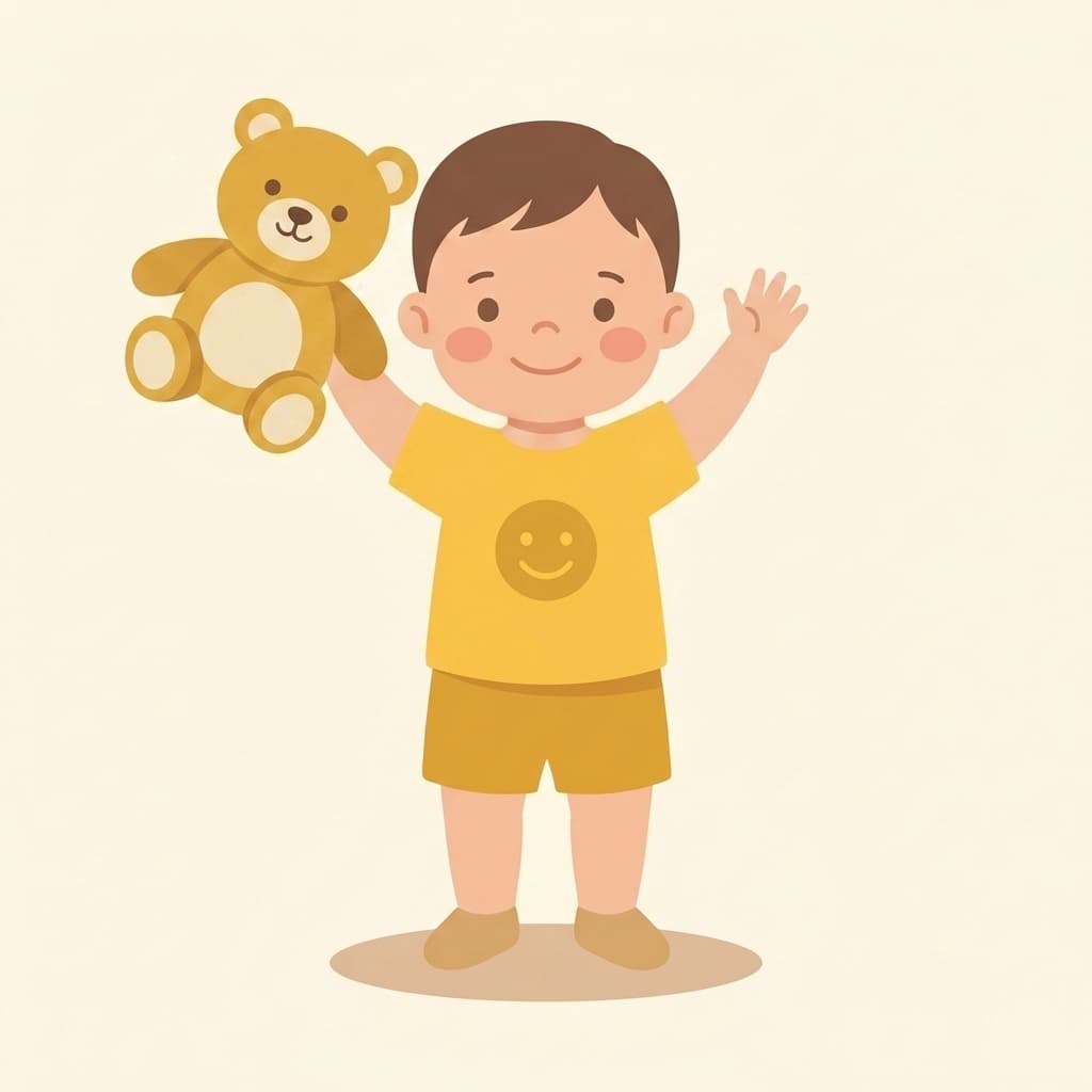 Teddy Says Hi — Hold