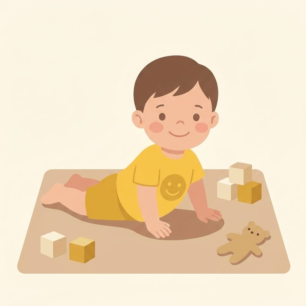 Tummy Time Lift — Hold