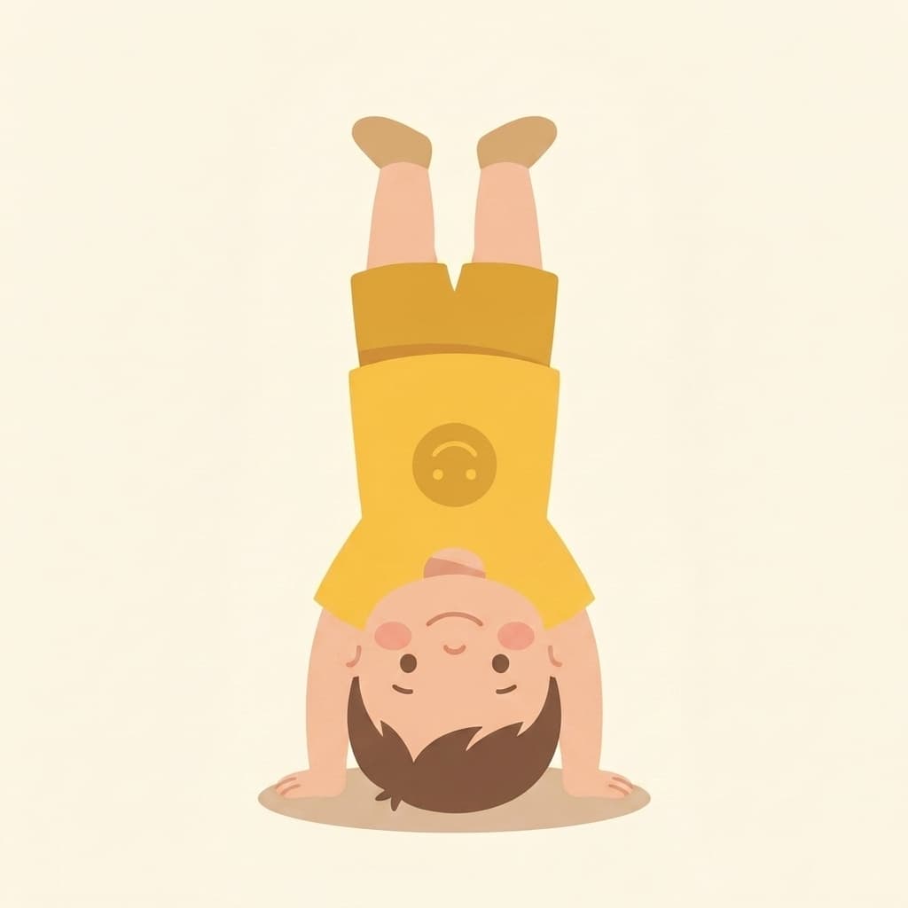Upside Down Peek — Hold
